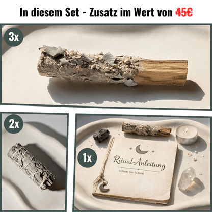 Ritual-Set - Für Hausfrieden & gegen negative Energie & Unruhe