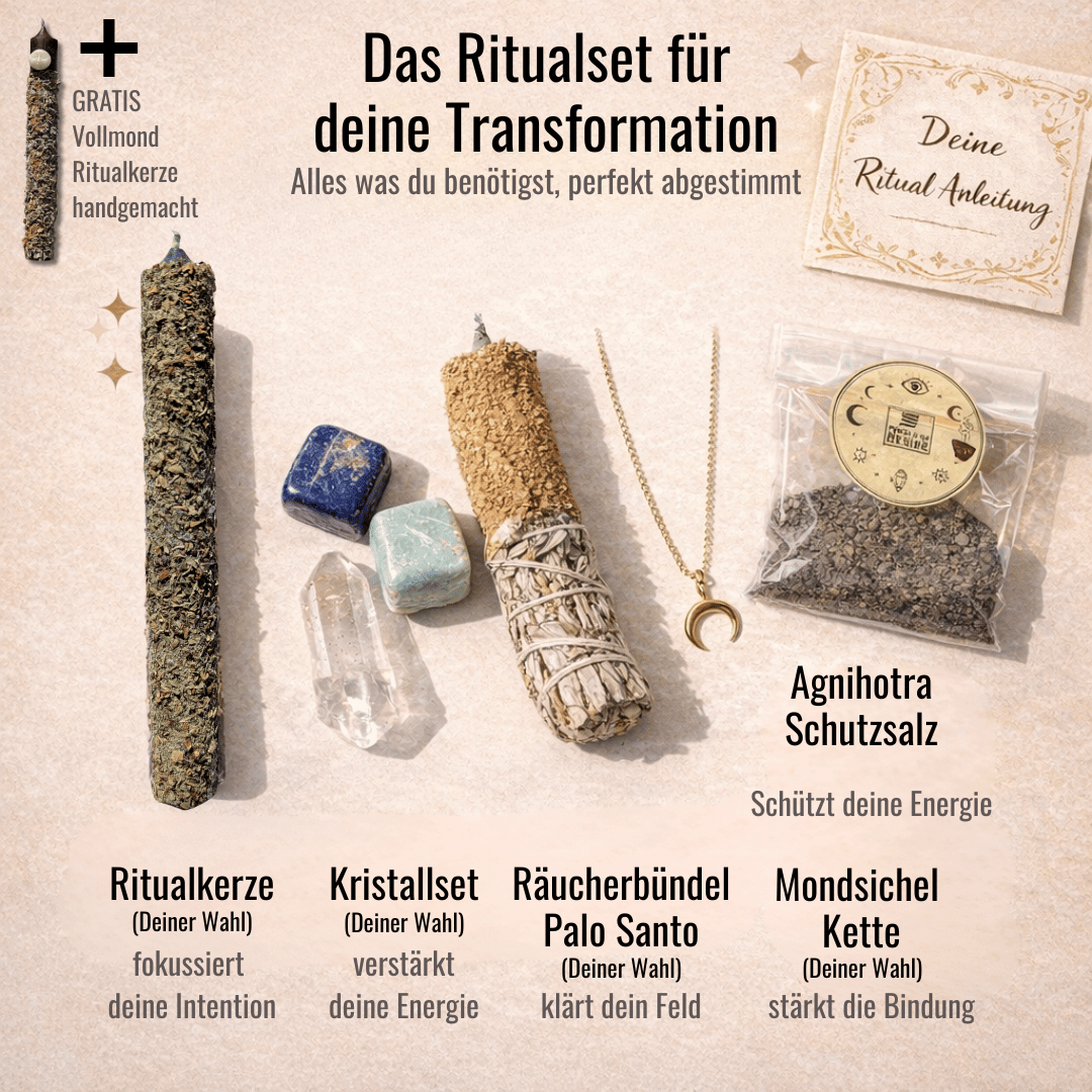 Komplettes Ritual-Set für deine Transformation