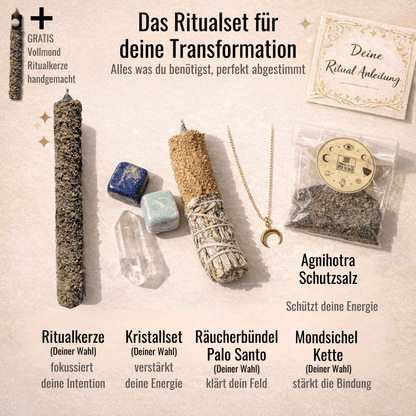 Komplettes Ritual-Set für deine Transformation