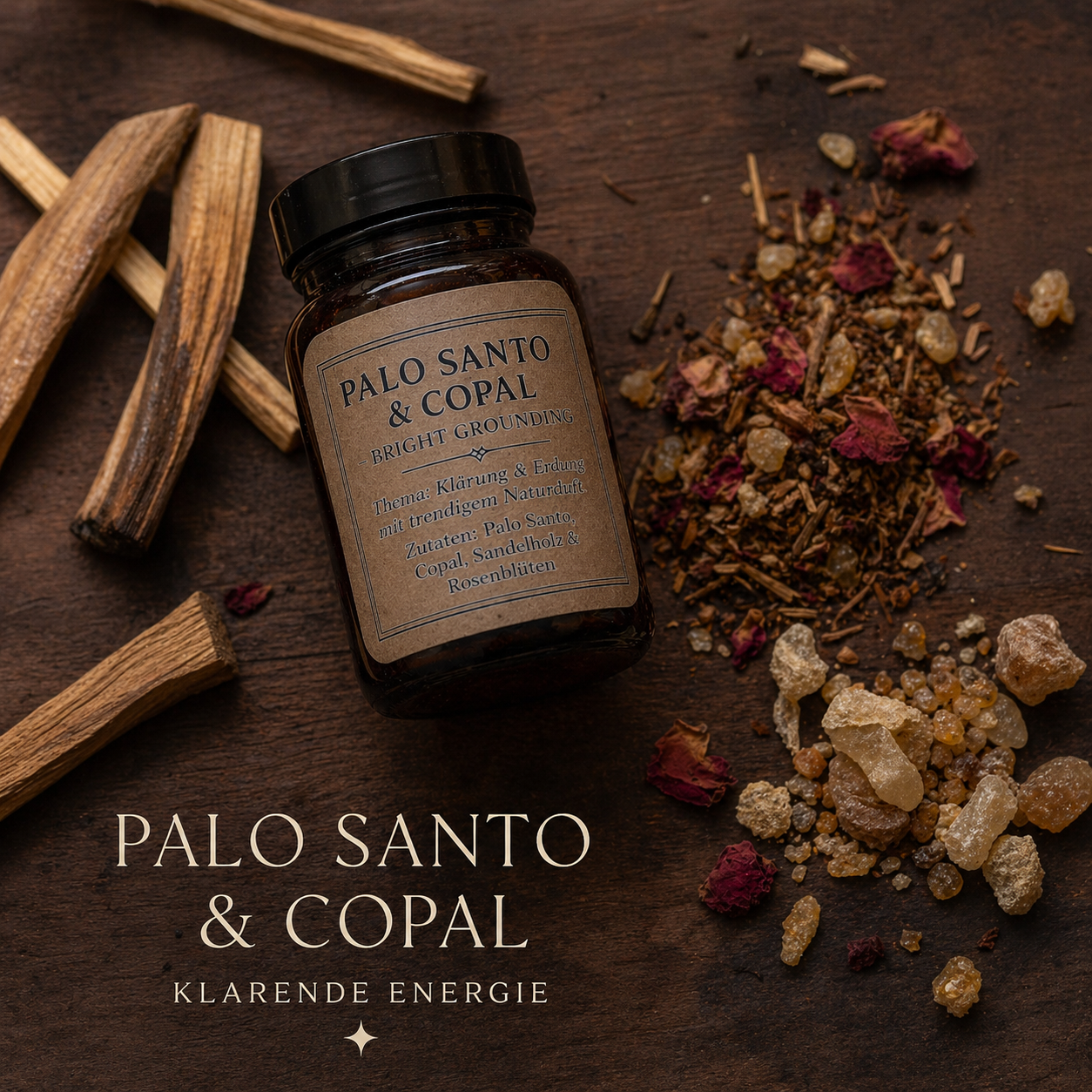 Räuchermischung | Bright Grounding | Palo Santo & Copal