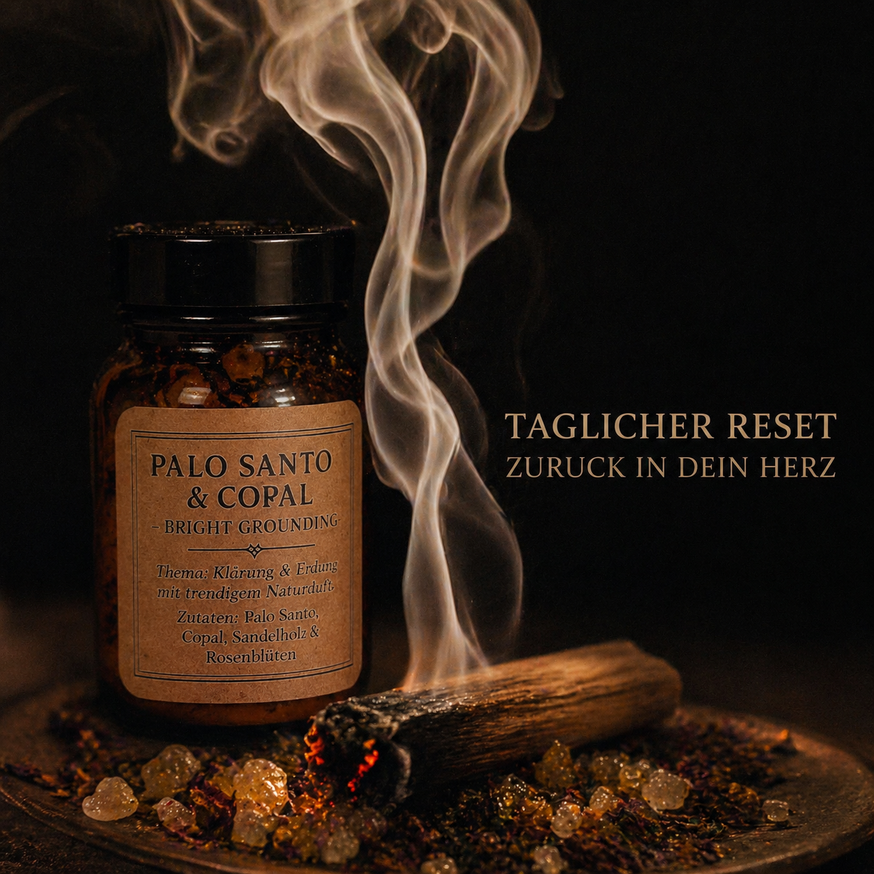 Räuchermischung | Bright Grounding | Palo Santo & Copal