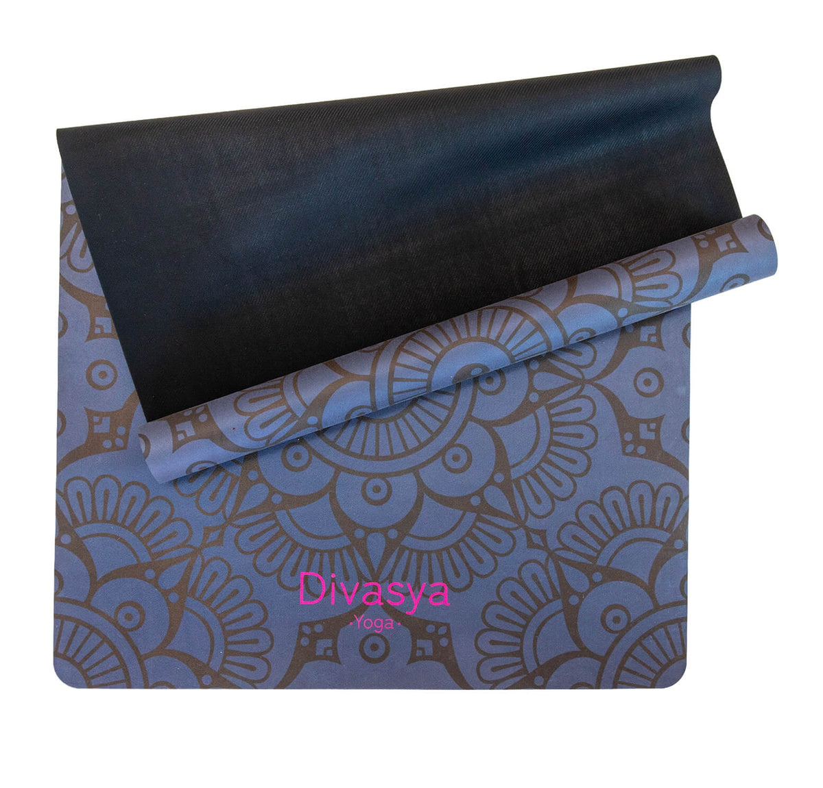 Reise-Yogamatte faltbar | 1,5 mm, Naturkautschuk & recycelte Mikrofaser, 3 Designs