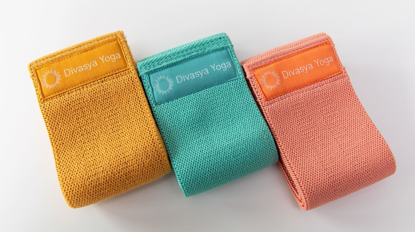 Resistance Band Set | 3 Widerstandsbänder für Kraft & Stabilität im Yoga