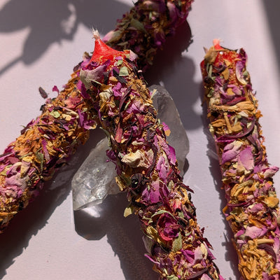 Rote Ritualkerze