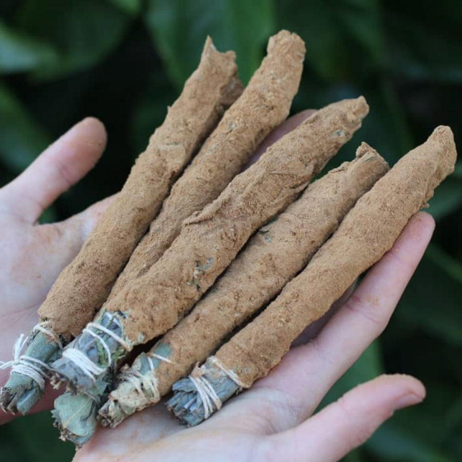 Sagrada Madre Salbei Sandelholz Räucherstick - Smudge Stick Reinigung 