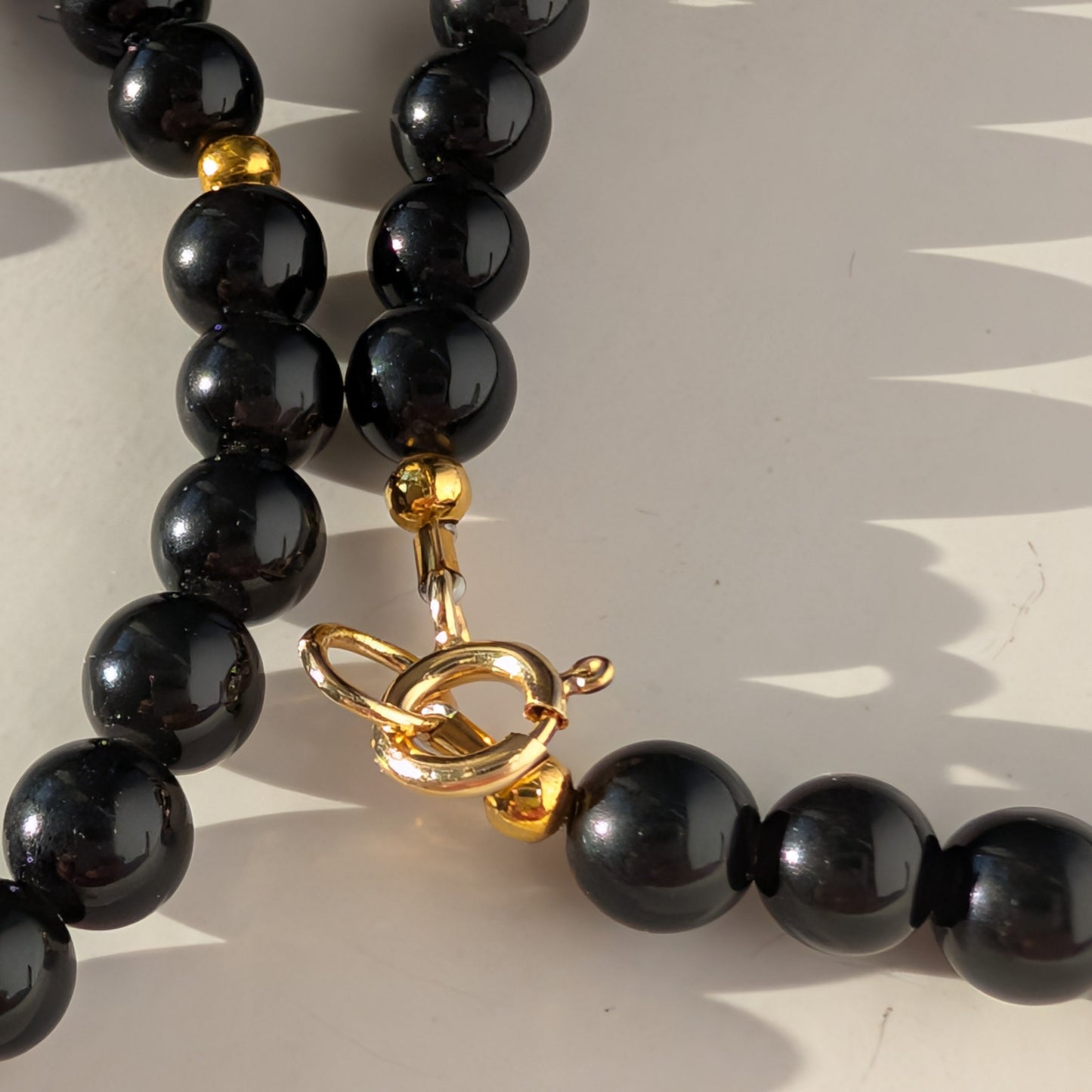 Siegel Salomos Anhänger Obsidian Kette Davidstern Hexagramm Schutzamulett Temple of Desire