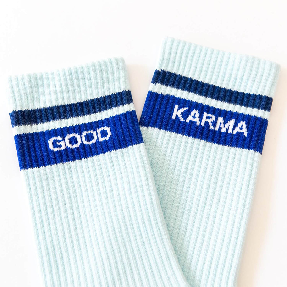 Yoga-Socken „Good Karma“ | Bio-Baumwolle für Matte & Alltag