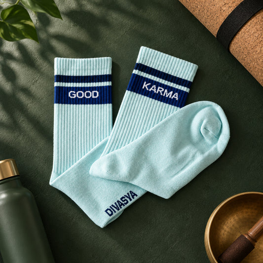 Yoga-Socken Good Karma von Divasya-Yoga, Produktbild 1
