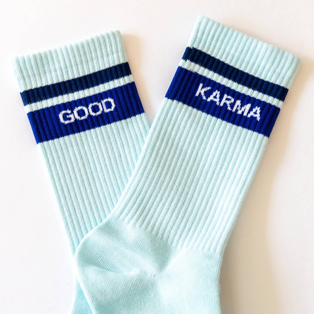 Yoga-Socken „Good Karma“ | Bio-Baumwolle für Matte & Alltag