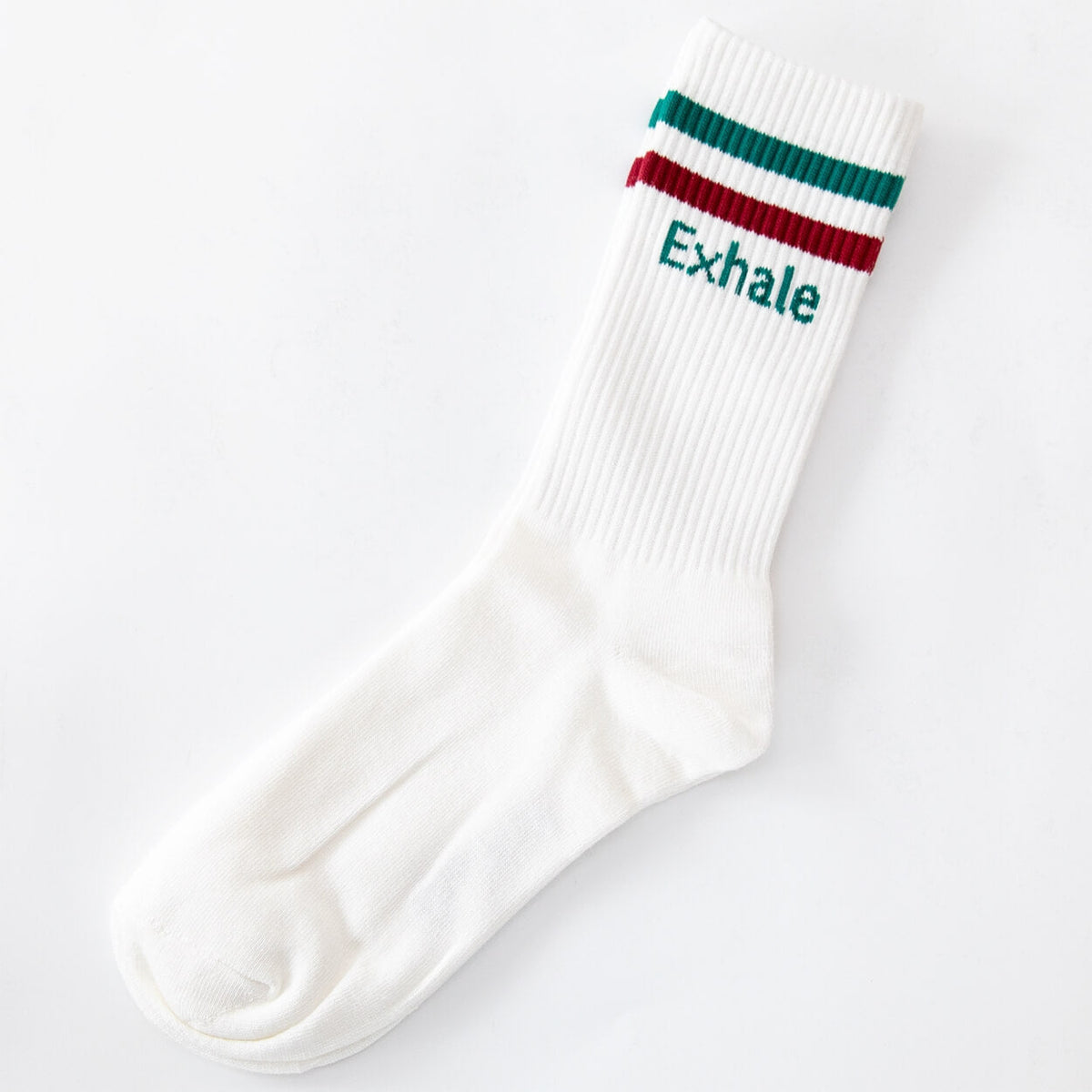 Yoga-Socken Inhale Exhale Purple & Namasté | Bio-Baumwolle, 3 Farbvarianten