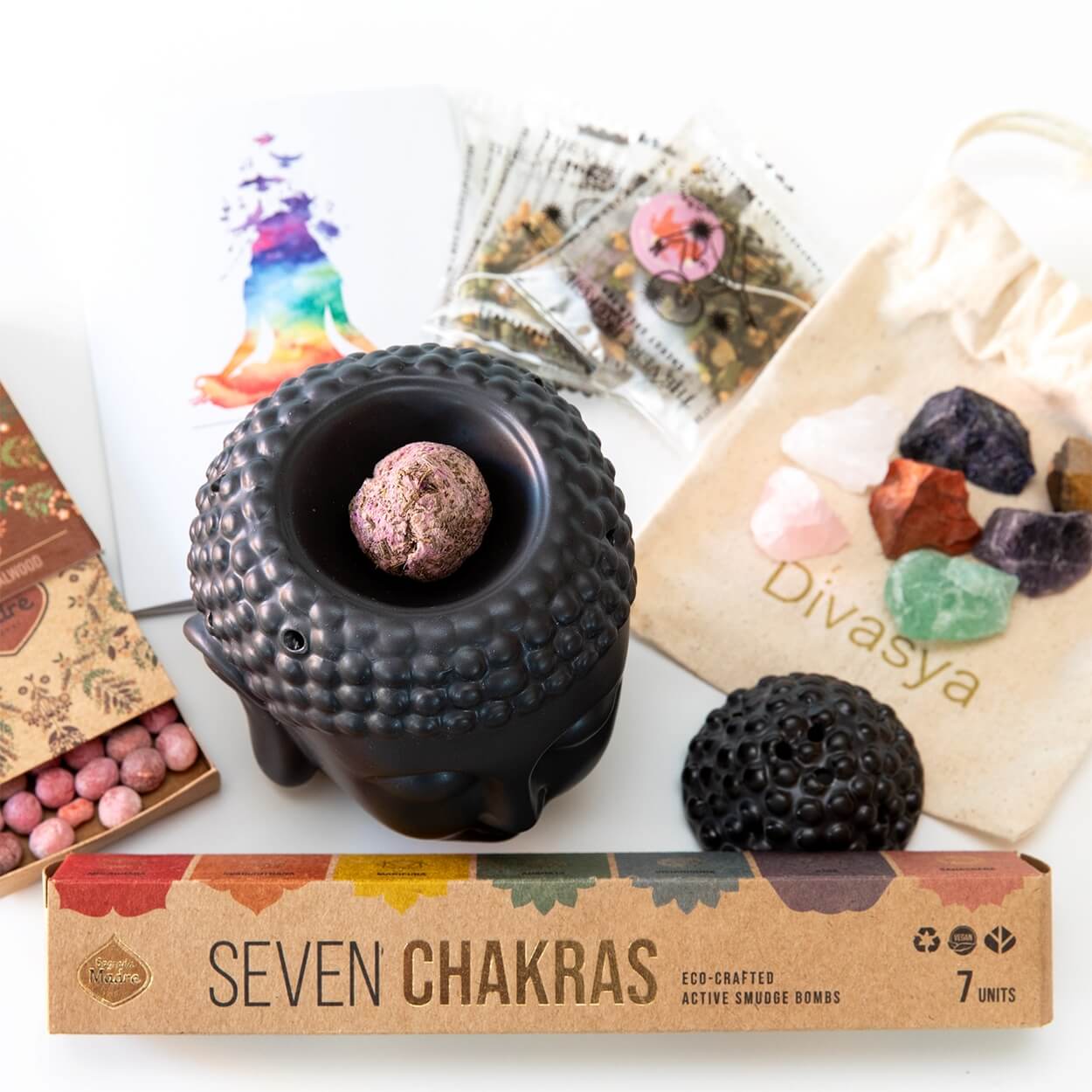 Energy Green Tea Teebeutel aus dem Chakra-Meditations-Set