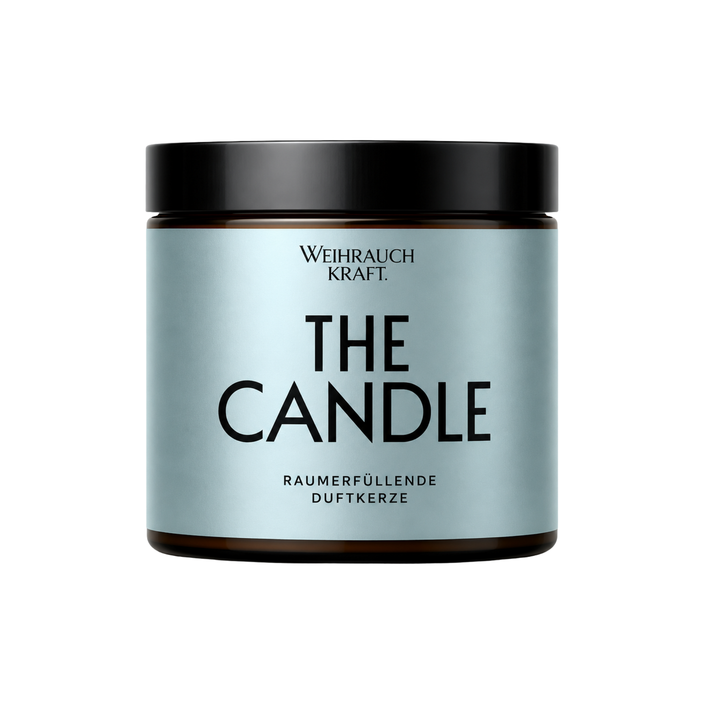 Duftkerze THE CANDLE mit Weihrauch und Bio-Olivenwachs von PAVA FUMA im Glas