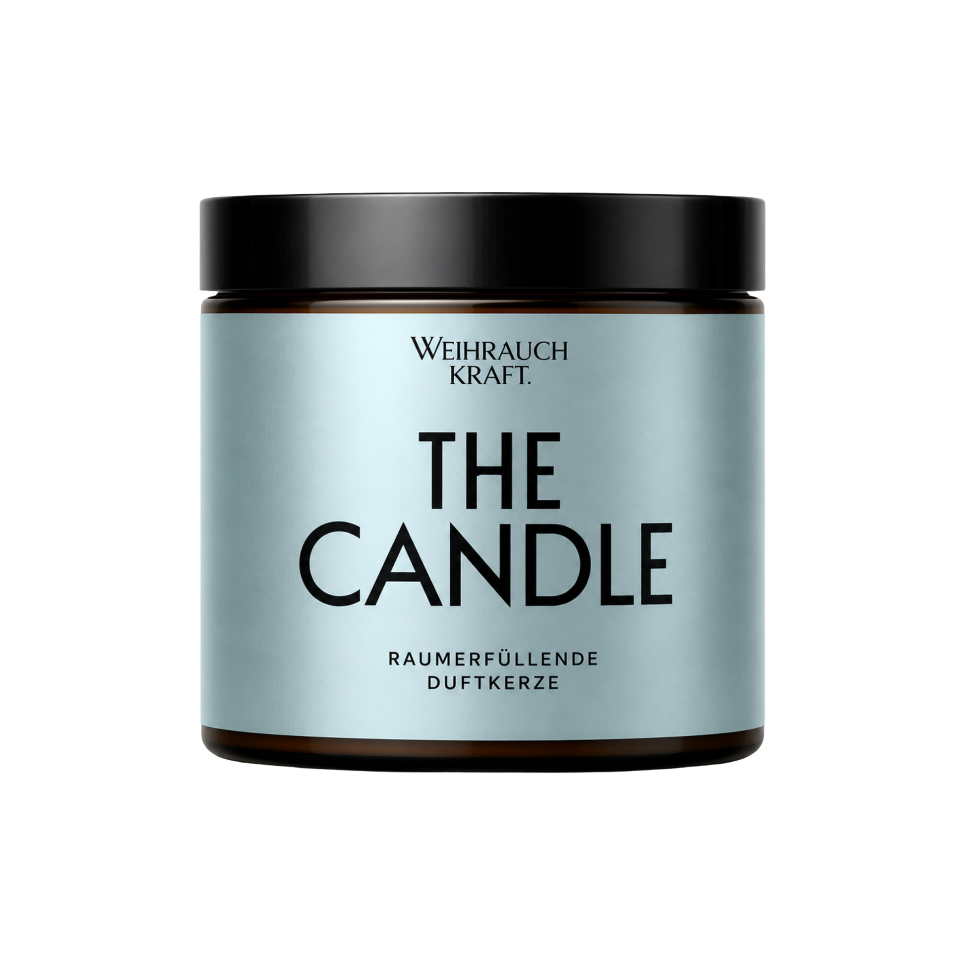 Duftkerze THE CANDLE mit Weihrauch und Bio-Olivenwachs von PAVA FUMA im Glas