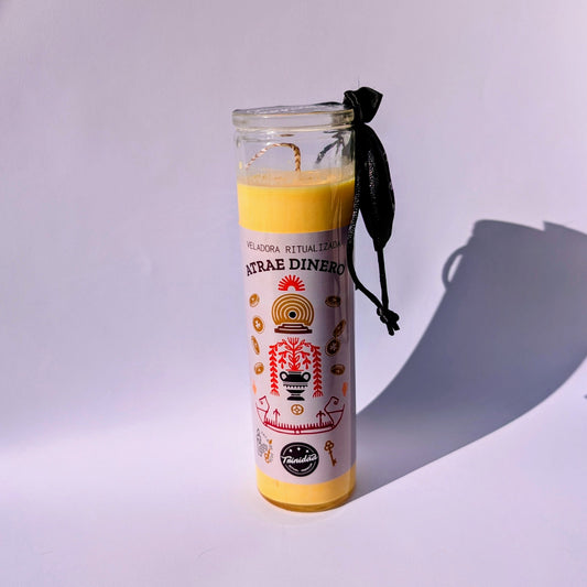Trinidad Ritualkerze Geldkerze | Premium |  Fülle & Wohlstand