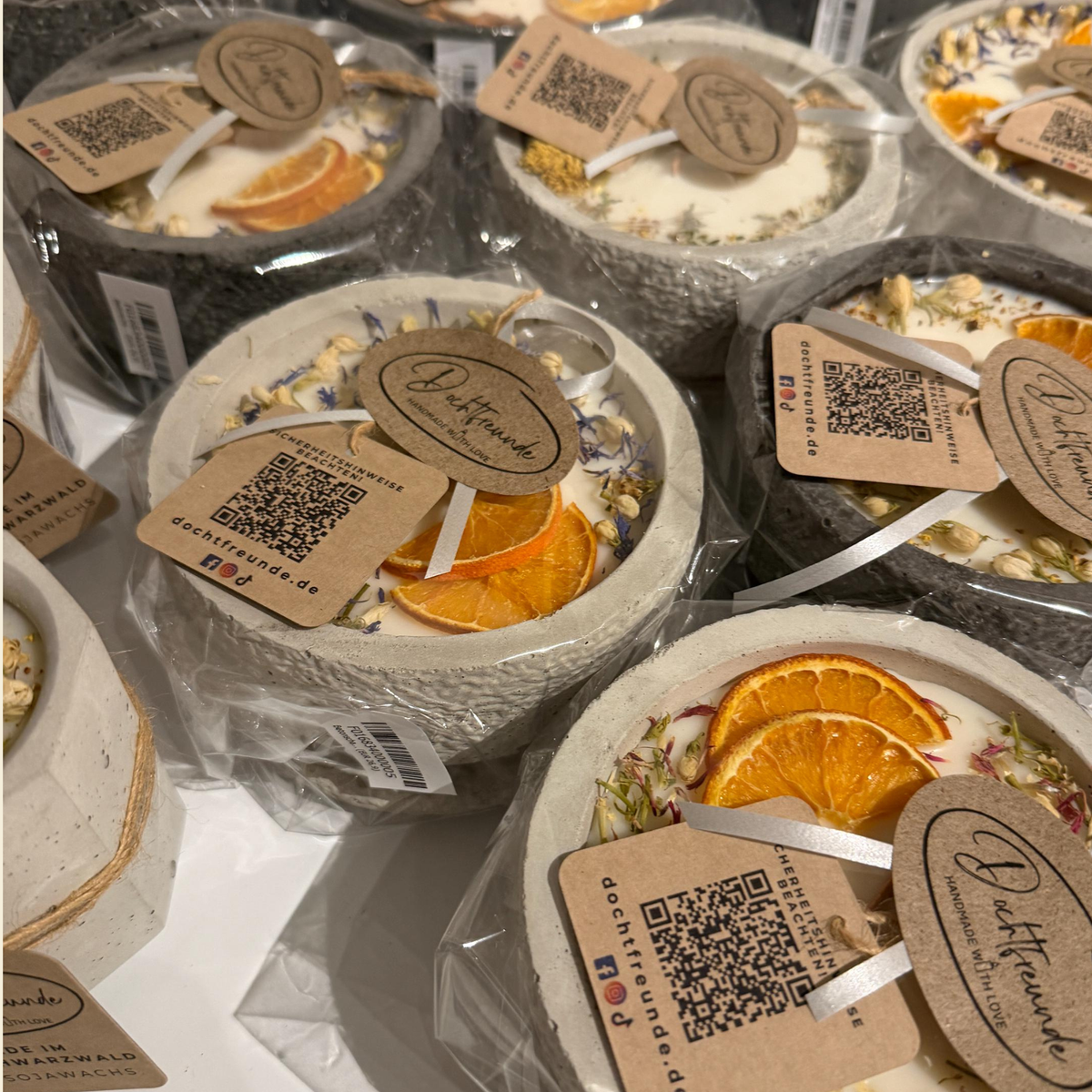 Betonkerzen-Set Vanilla Toffee, Ansicht 7