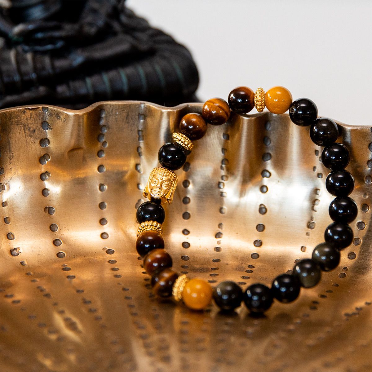 Buddha-Armband Golden Buddha, Produktbild 8