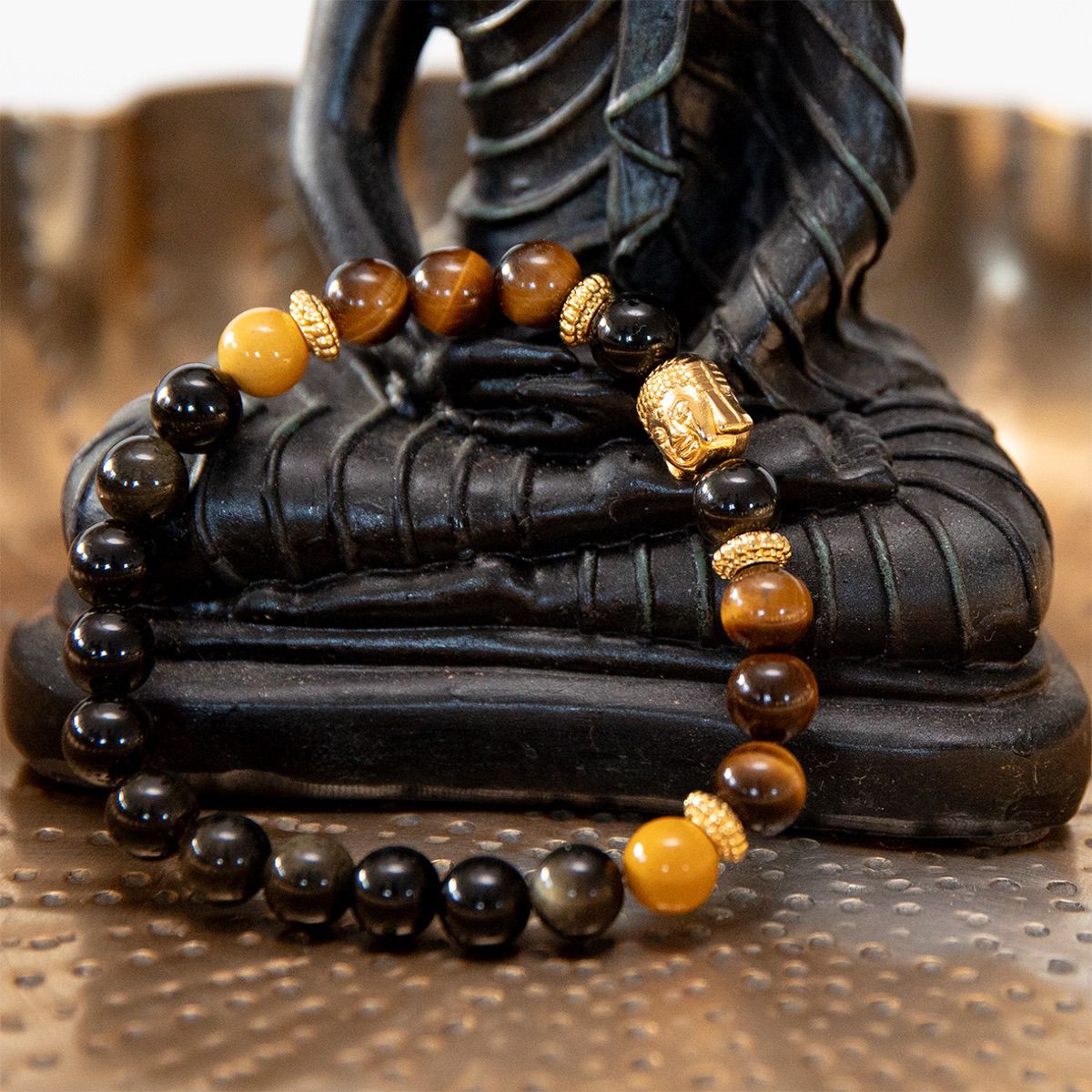 Buddha-Armband Golden Buddha, Produktbild 7