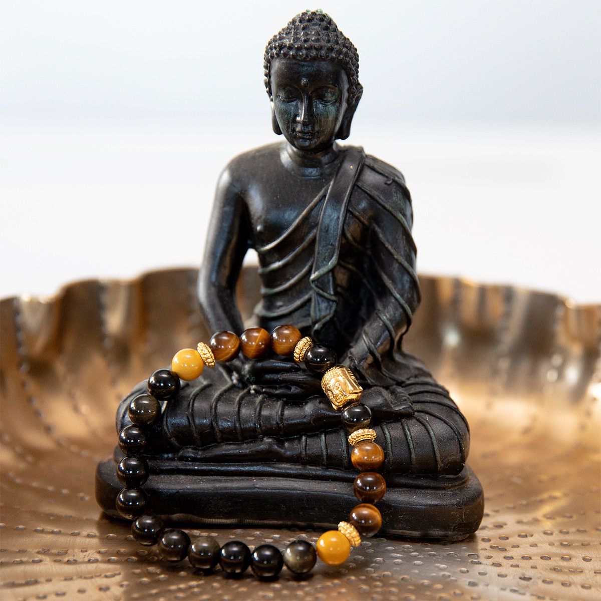 Buddha-Armband Golden Buddha, Produktbild 6