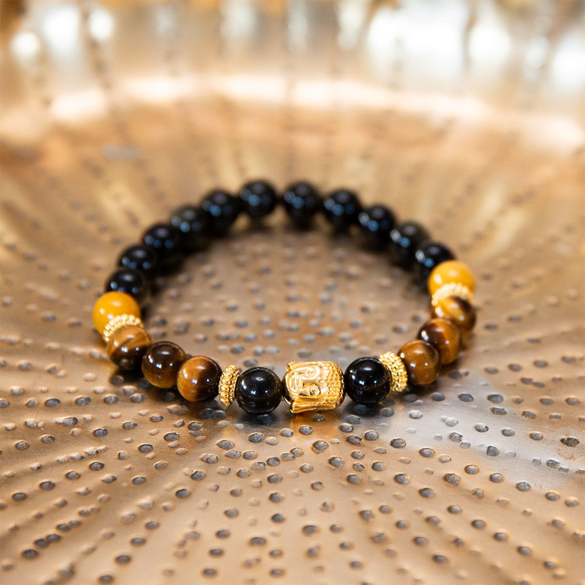 Buddha-Armband Golden Buddha, Produktbild 4