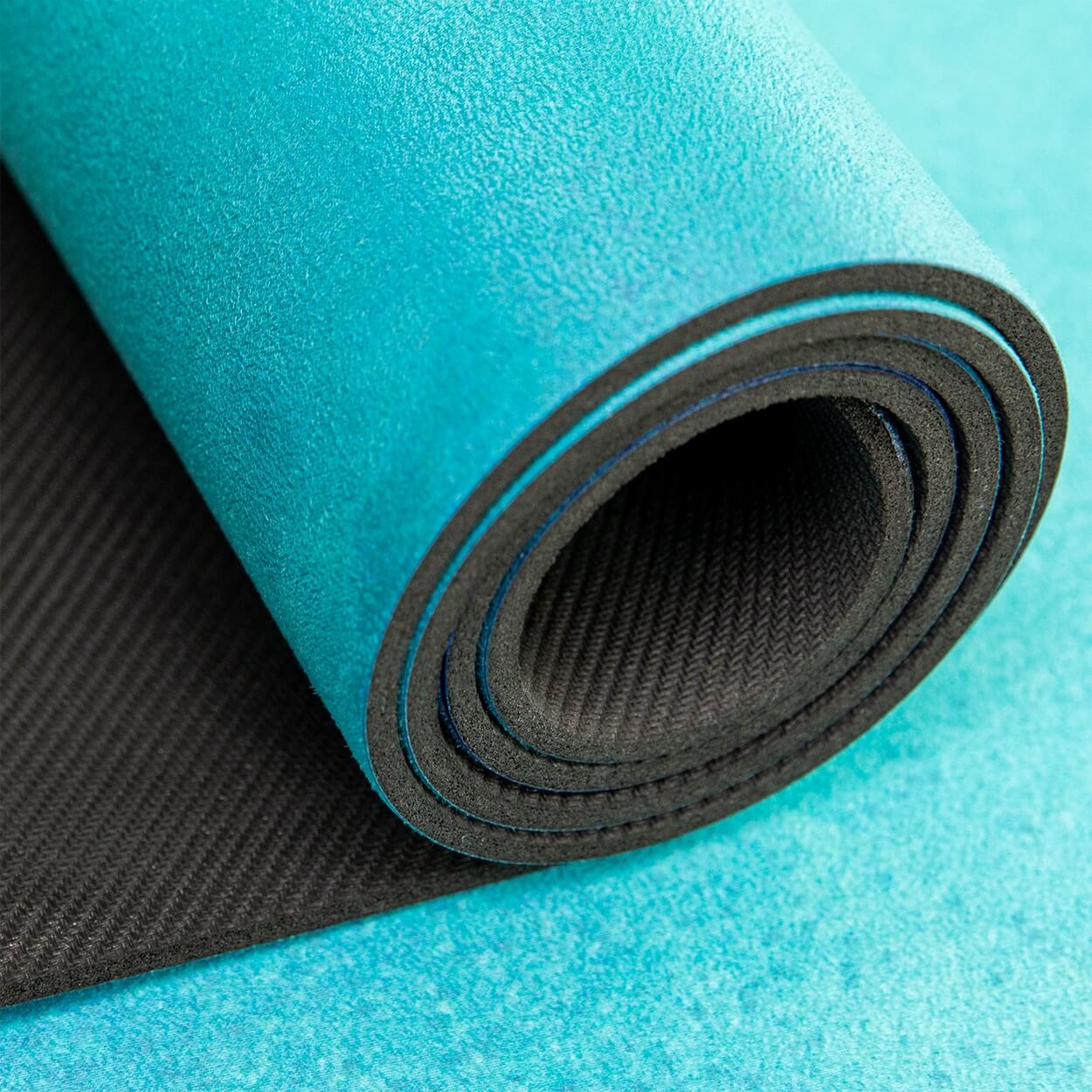 Yogamatte Soft Feeling | Naturkautschuk & recycelte Mikrofaser, extra breit