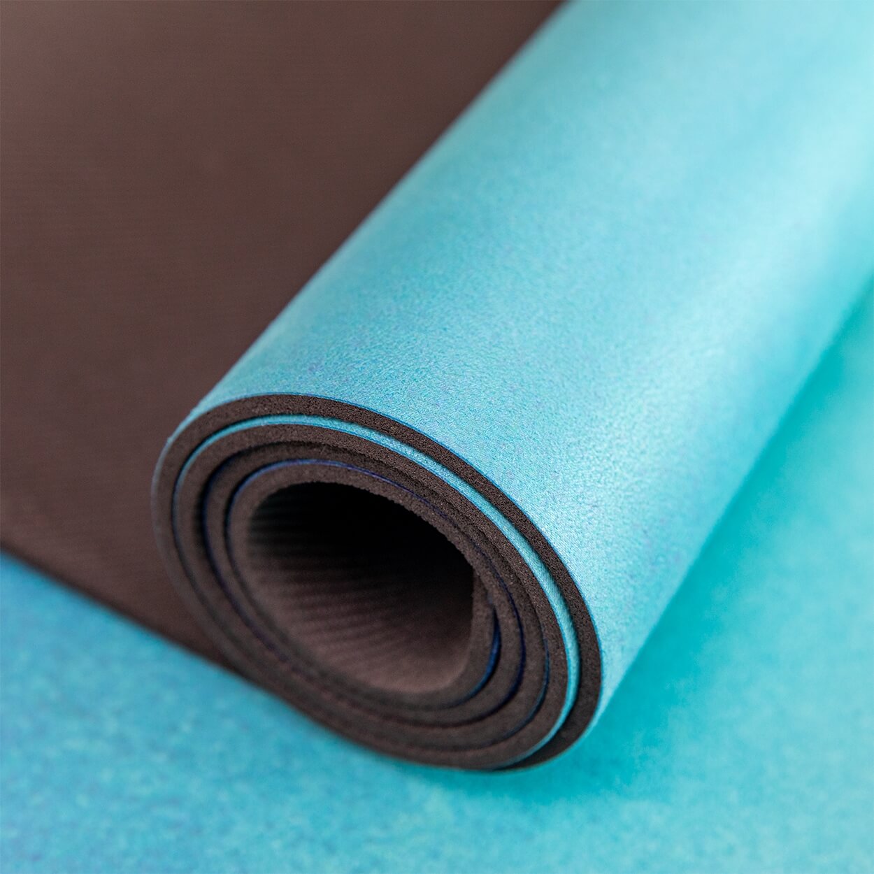 Yogamatte Soft Feeling | Naturkautschuk & recycelte Mikrofaser, extra breit