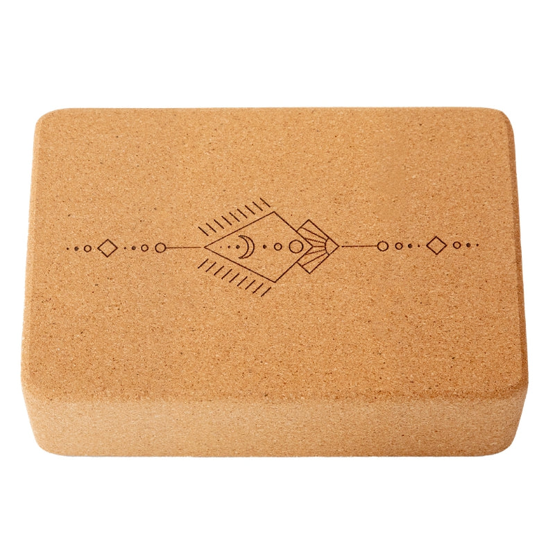 Yoga Block aus portugiesischem Kork | Yogablock für Halt & Ausrichtung