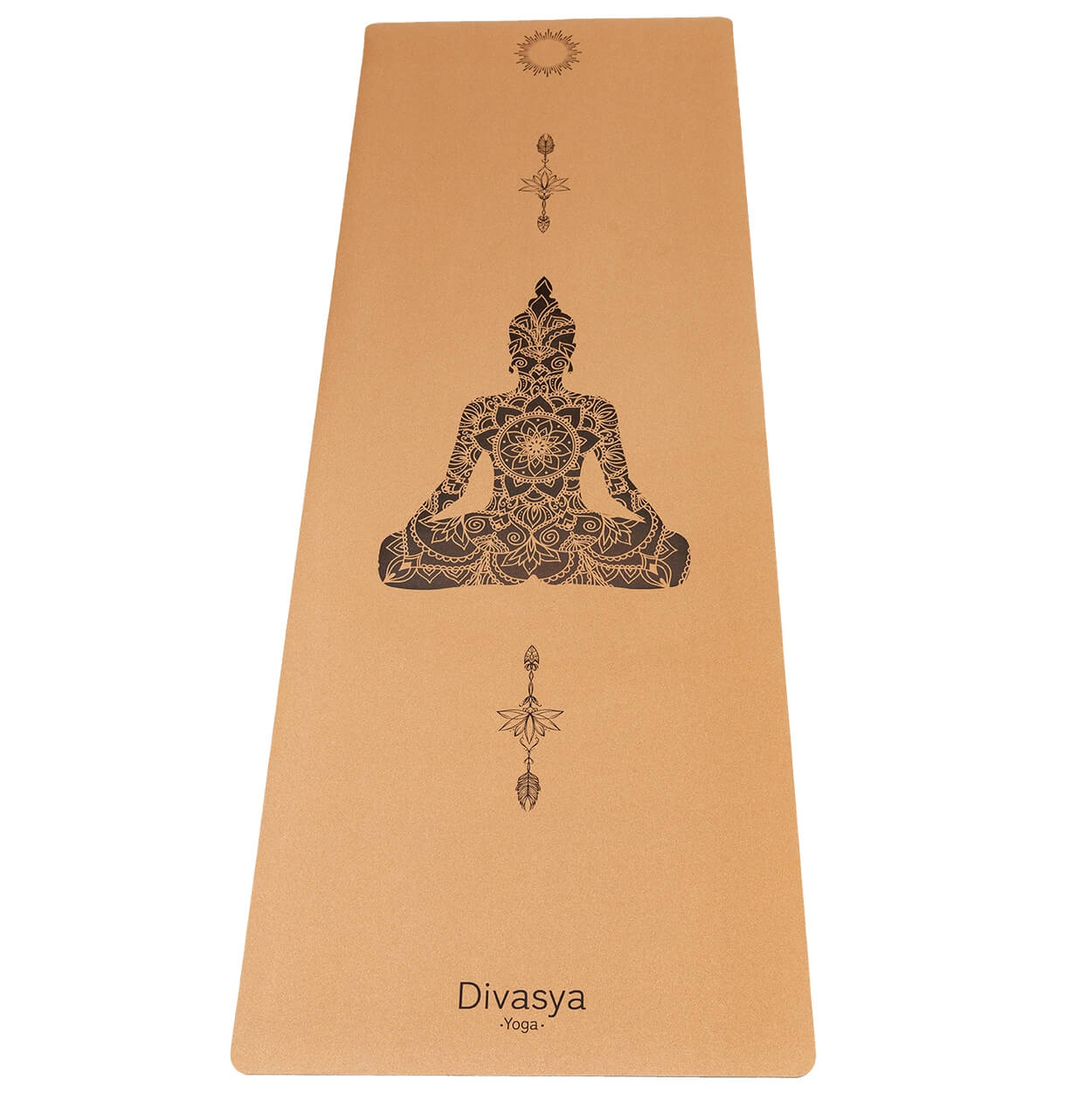 Yogamatte Kork mit Schutzhülle | Portugal-Kork & Naturkautschuk, 8 Designs