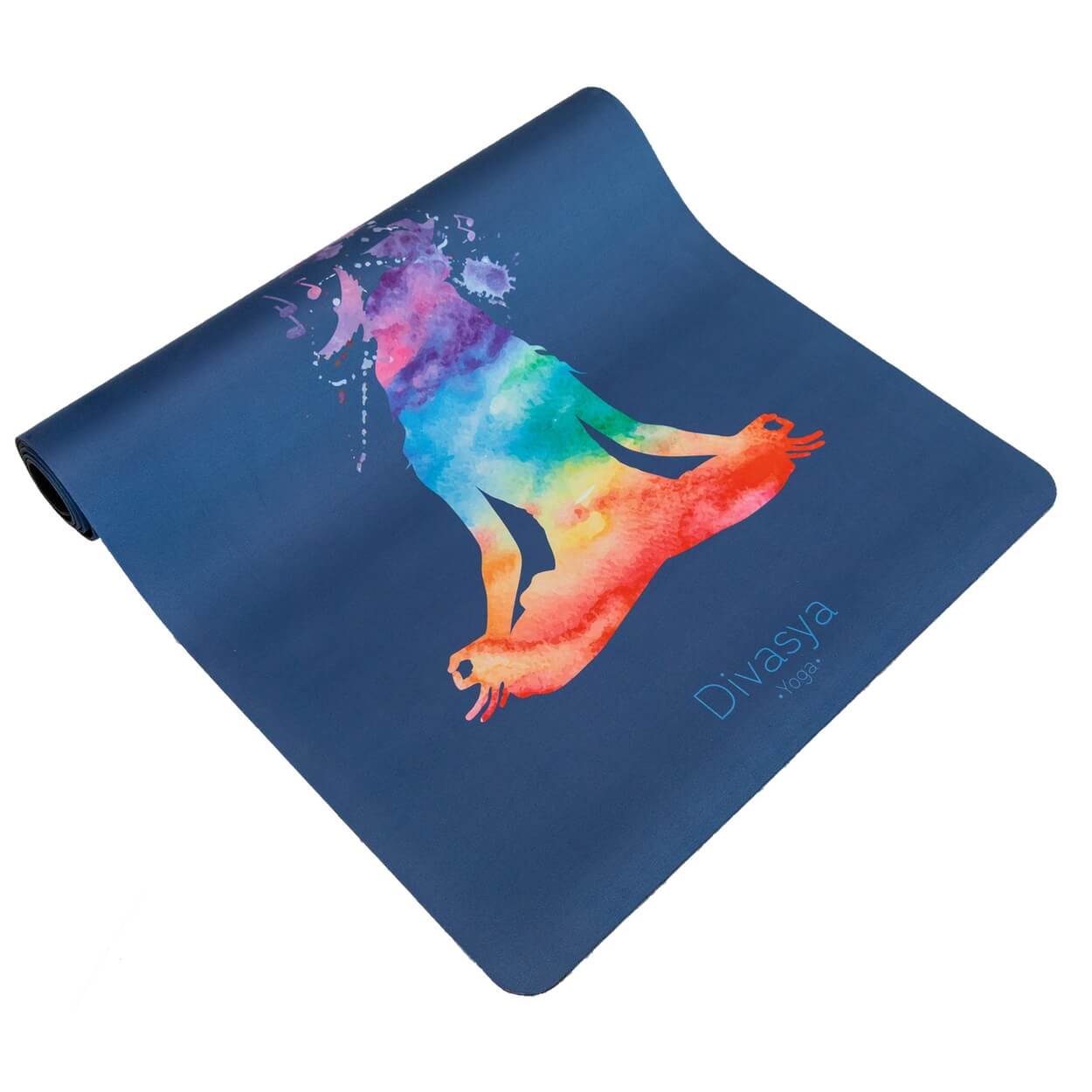Yogamatte Soft Feeling | Naturkautschuk & recycelte Mikrofaser, extra breit