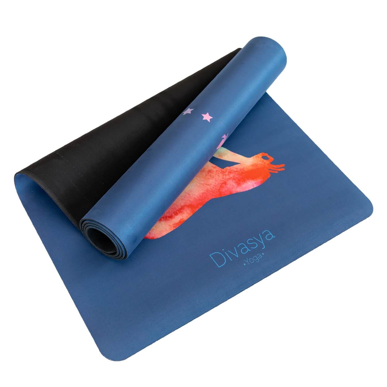 Yogamatte Soft Feeling | Naturkautschuk & recycelte Mikrofaser, extra breit