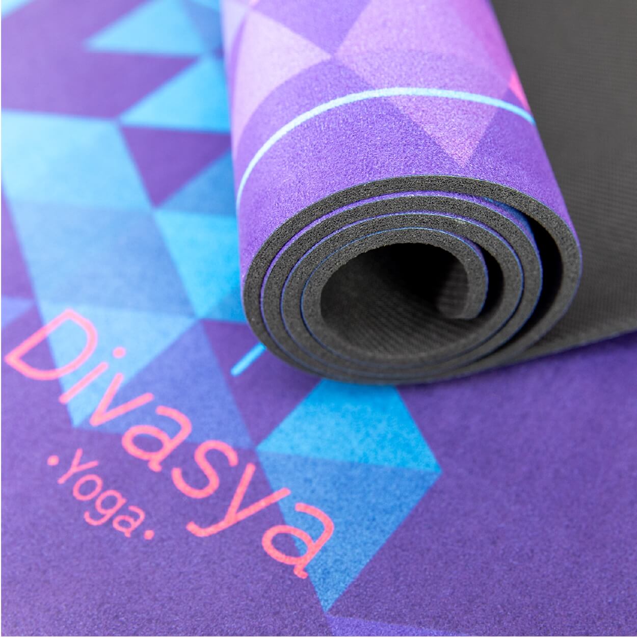 Yogamatte Soft Feeling | Naturkautschuk & recycelte Mikrofaser, extra breit