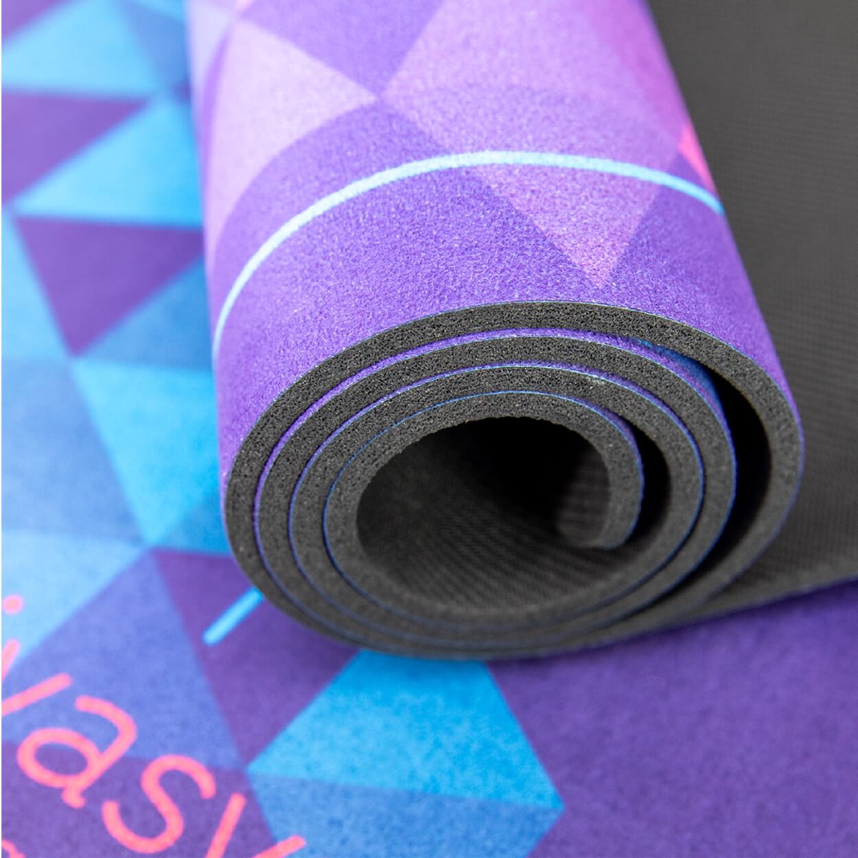 Yogamatte Soft Feeling | Naturkautschuk & recycelte Mikrofaser, extra breit