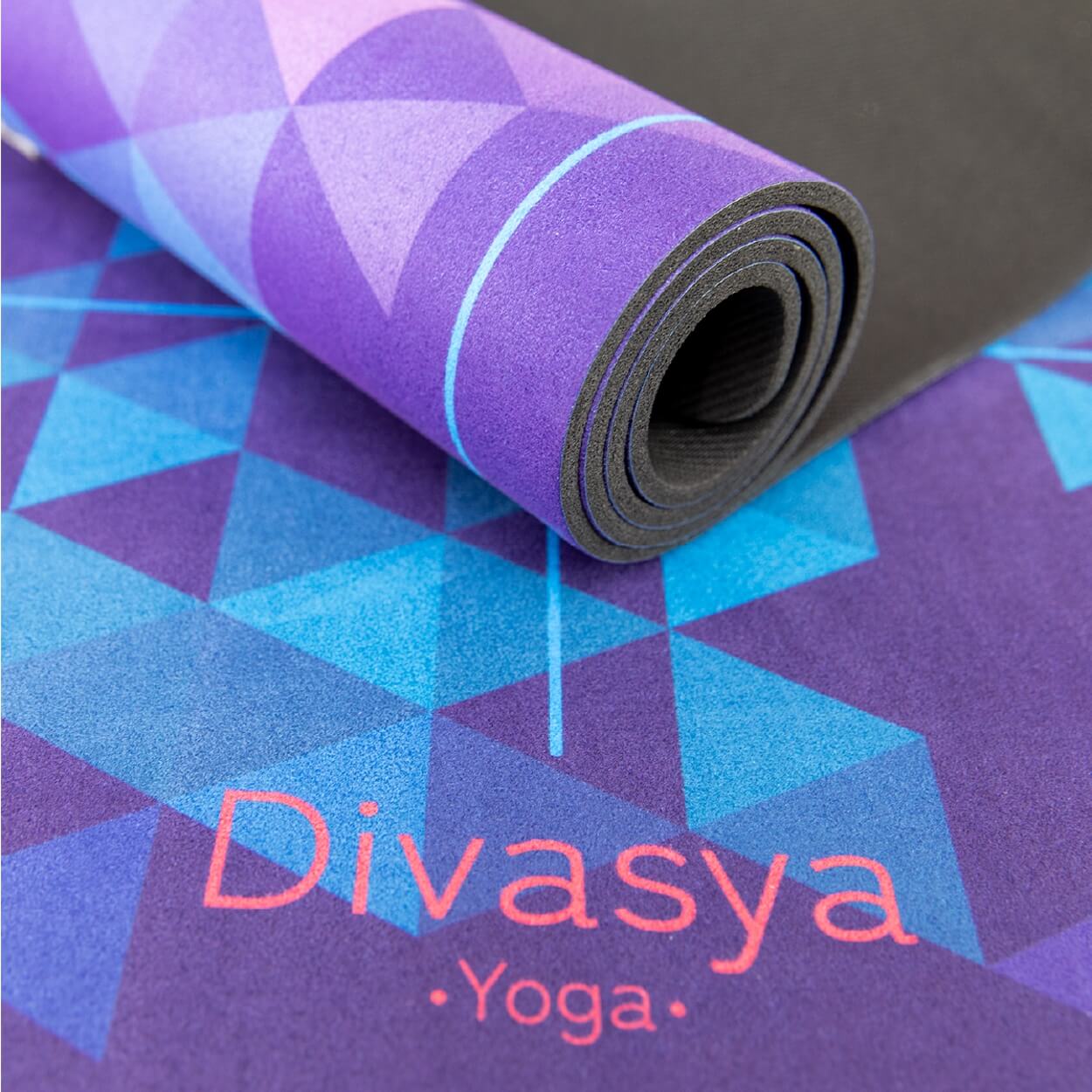 Yogamatte Soft Feeling | Naturkautschuk & recycelte Mikrofaser, extra breit