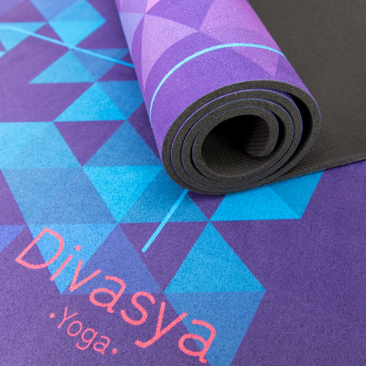 Yogamatte Soft Feeling | Naturkautschuk & recycelte Mikrofaser, extra breit