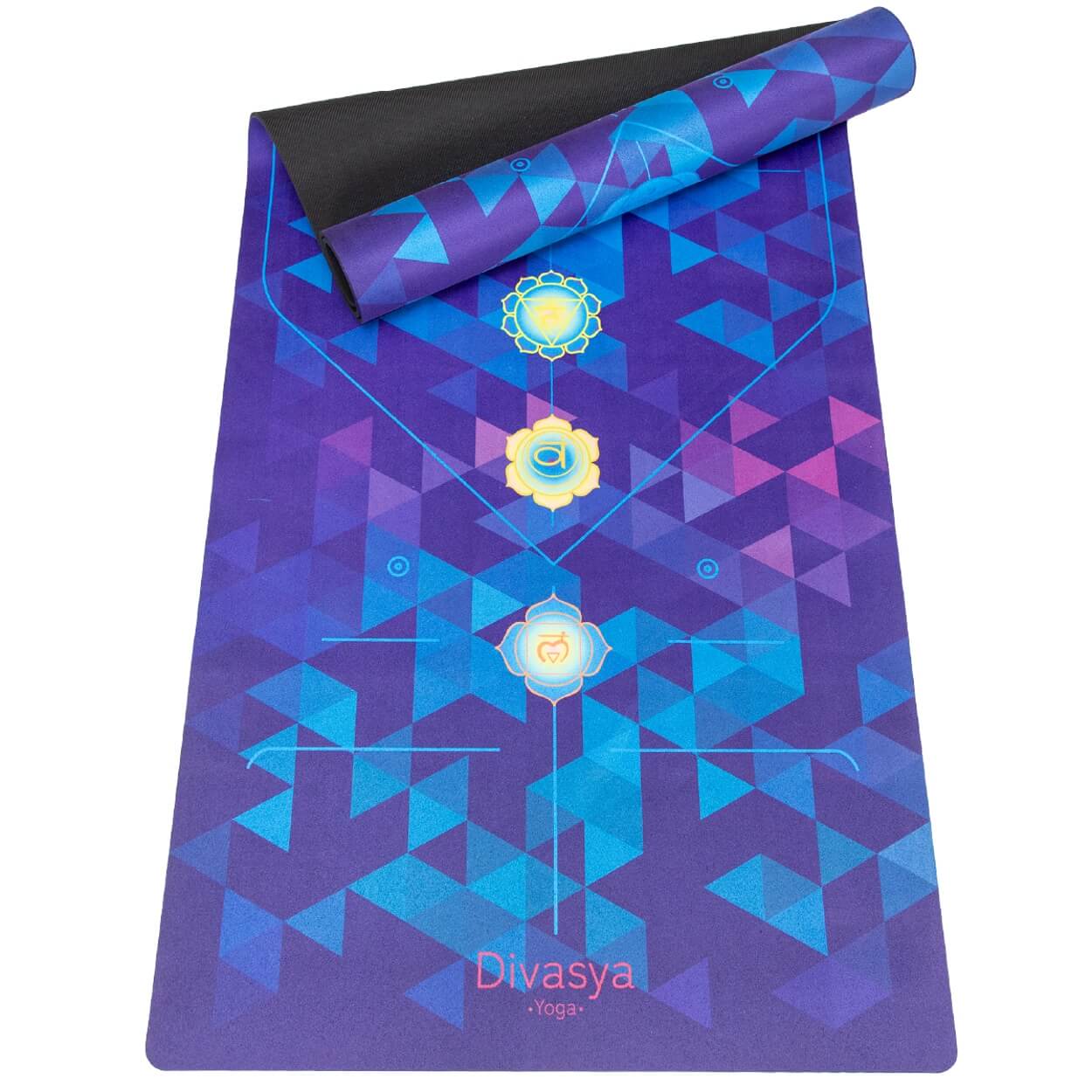 Yogamatte Soft Feeling | Naturkautschuk & recycelte Mikrofaser, extra breit