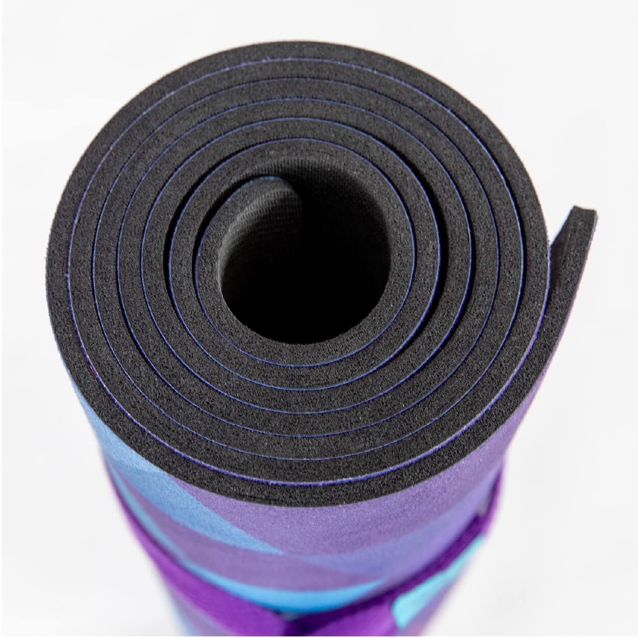 Yogamatte Soft Feeling | Naturkautschuk & recycelte Mikrofaser, extra breit