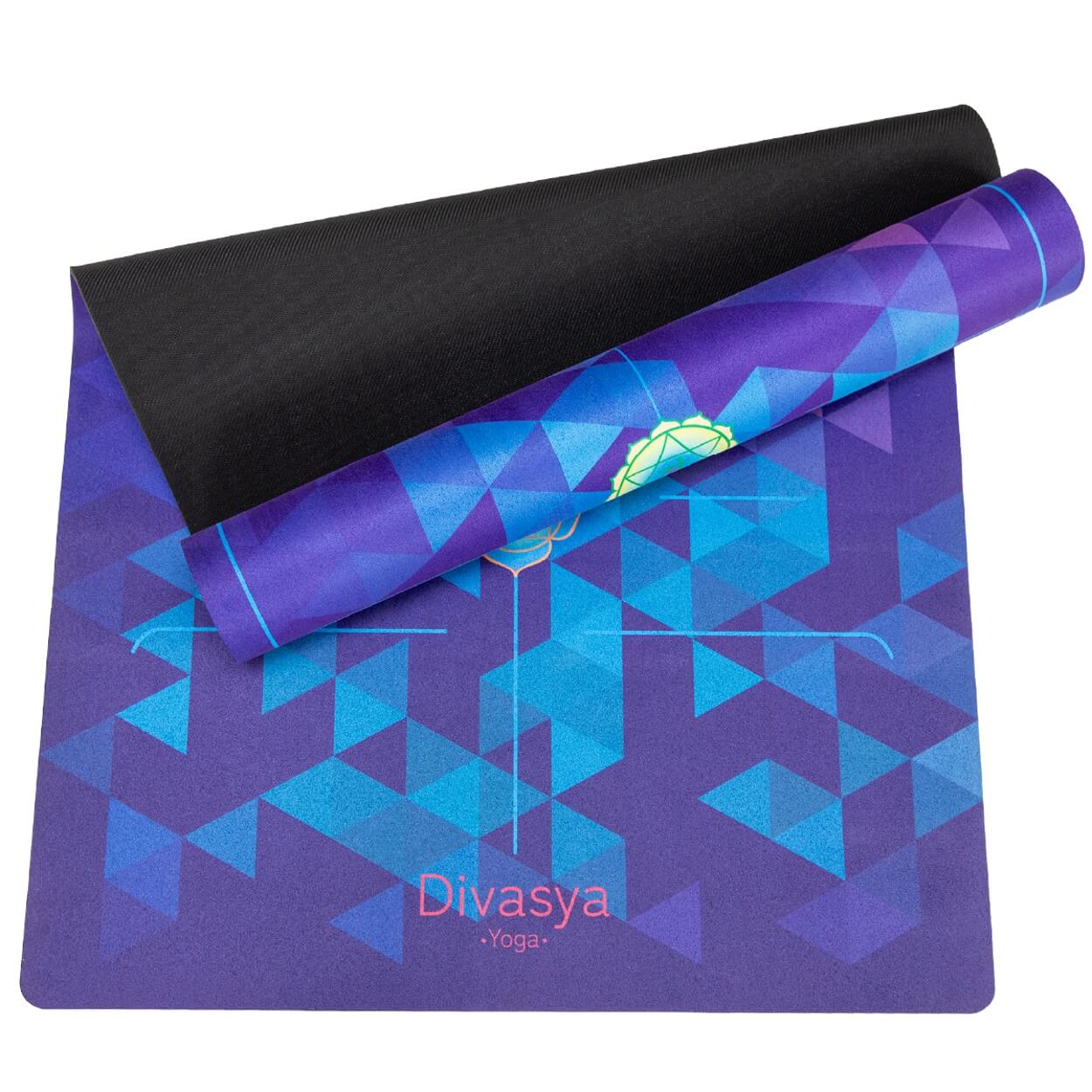 Yogamatte Soft Feeling | Naturkautschuk & recycelte Mikrofaser, extra breit