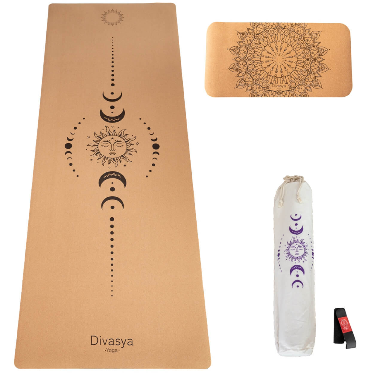 Yoga Set Support mit Baumwoll-Schutzhülle