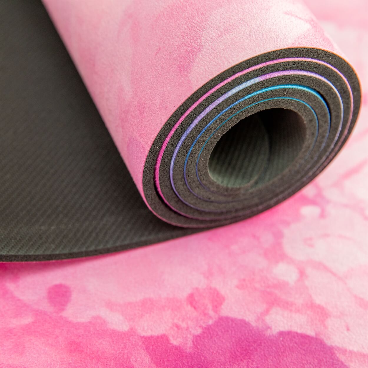 Yogamatte Soft Feeling | Naturkautschuk & recycelte Mikrofaser, extra breit