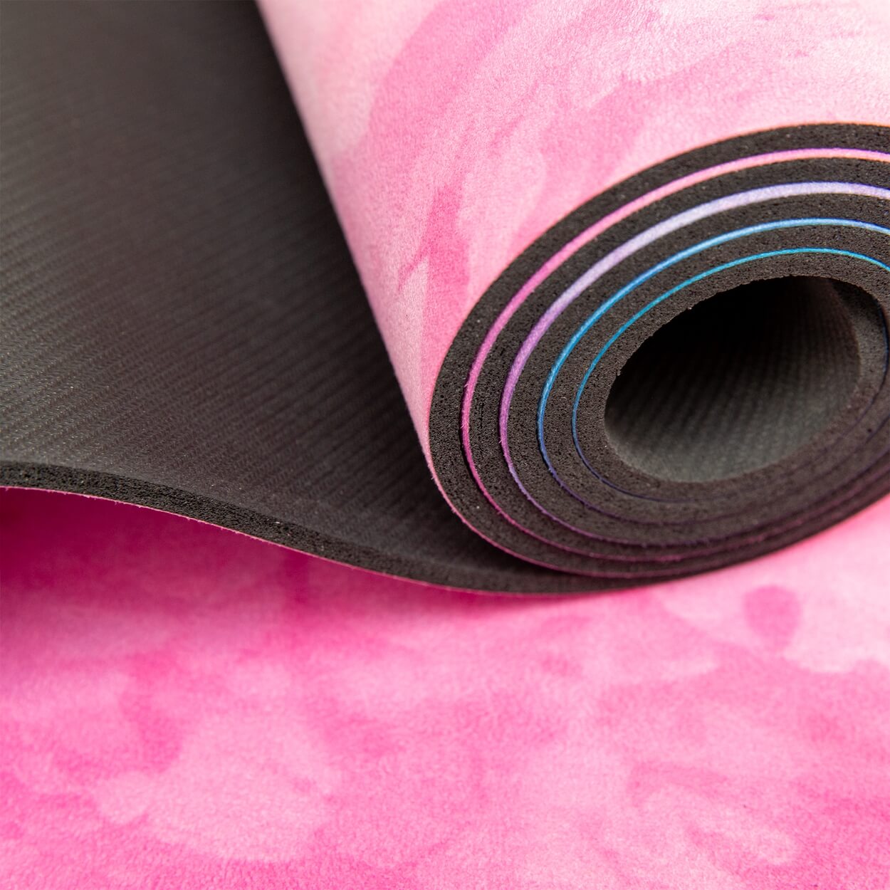 Yogamatte Soft Feeling | Naturkautschuk & recycelte Mikrofaser, extra breit