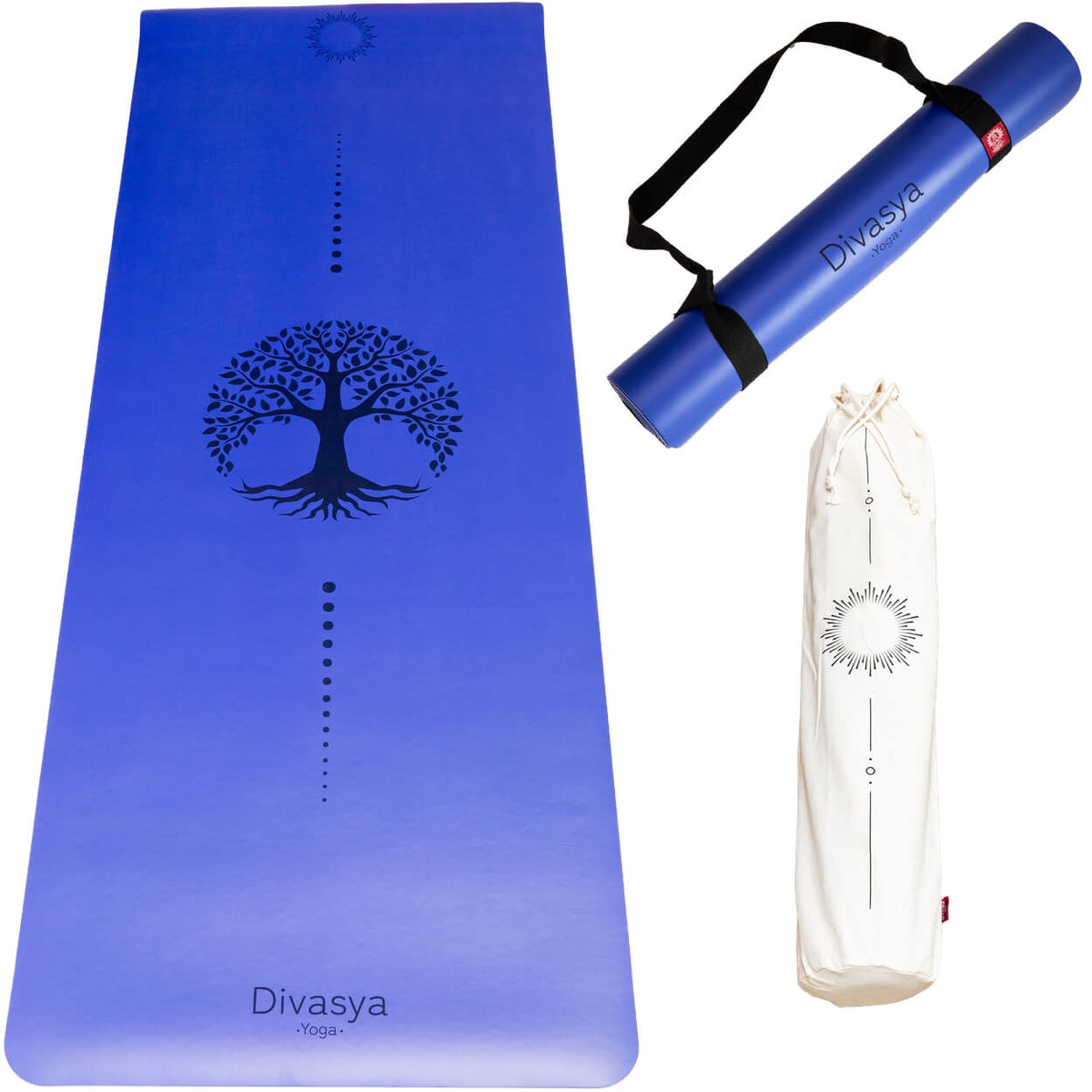 Yogamatte Professional Grip | Japanisches Eco-PU für maximalen Halt