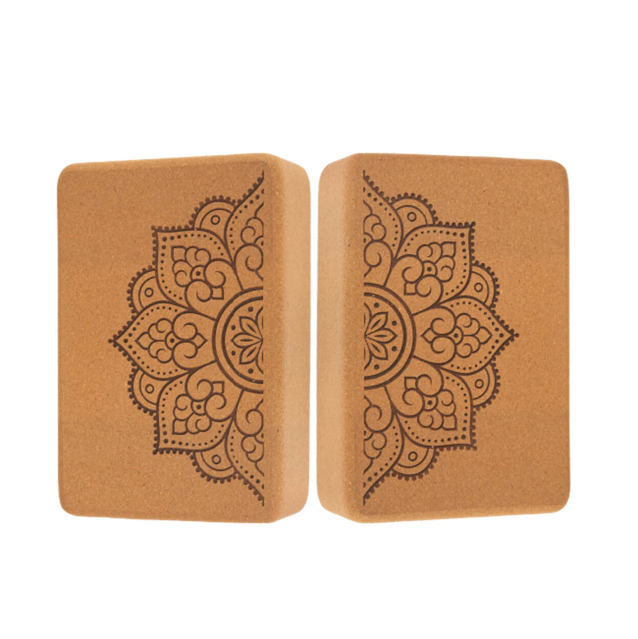 Yoga Starter Set aus Kork und Naturkautschuk