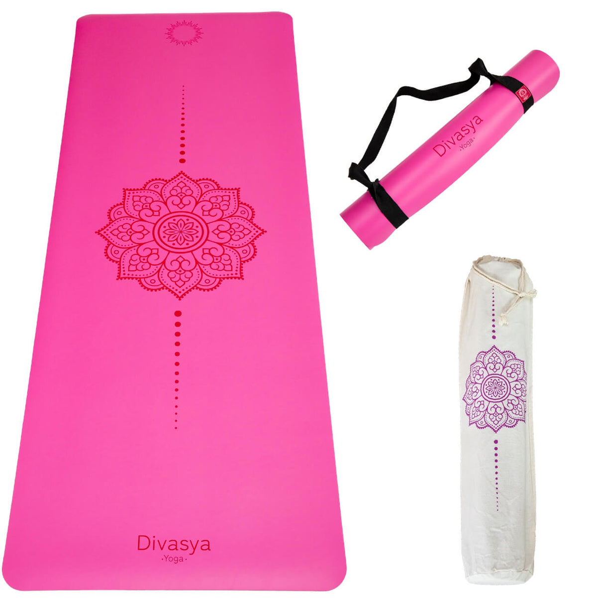 Yogamatte Professional Grip | Japanisches Eco-PU für maximalen Halt