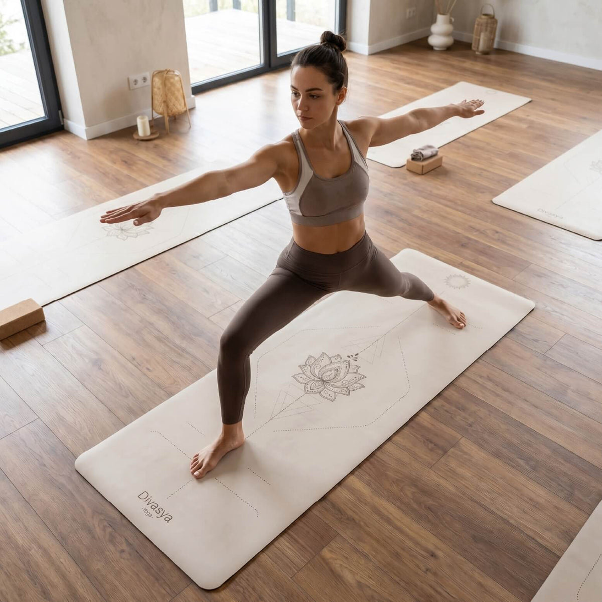 Yogamatte Professional Grip | Japanisches Eco-PU für maximalen Halt