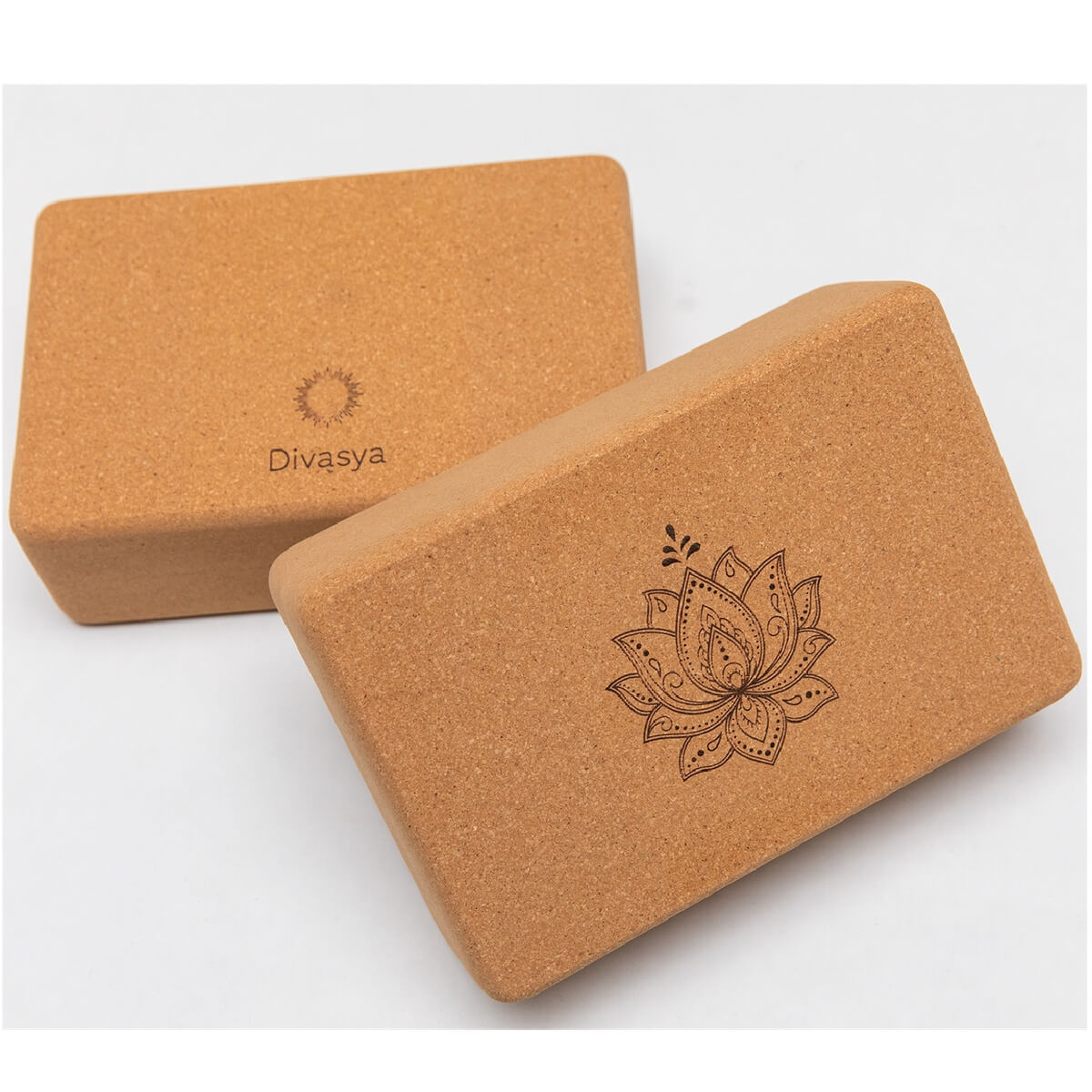 Yoga Block aus portugiesischem Kork | Yogablock für Halt & Ausrichtung