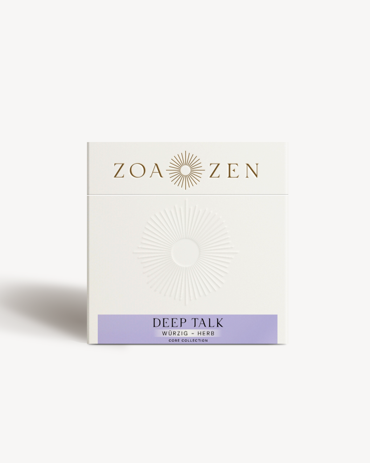 Deep Talk Zen Paper von ZoaZen – Verpackung des Räucherpapiers