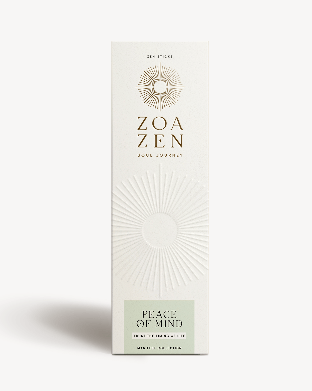Peace of Mind Zen Sticks von ZoaZen – Verpackung