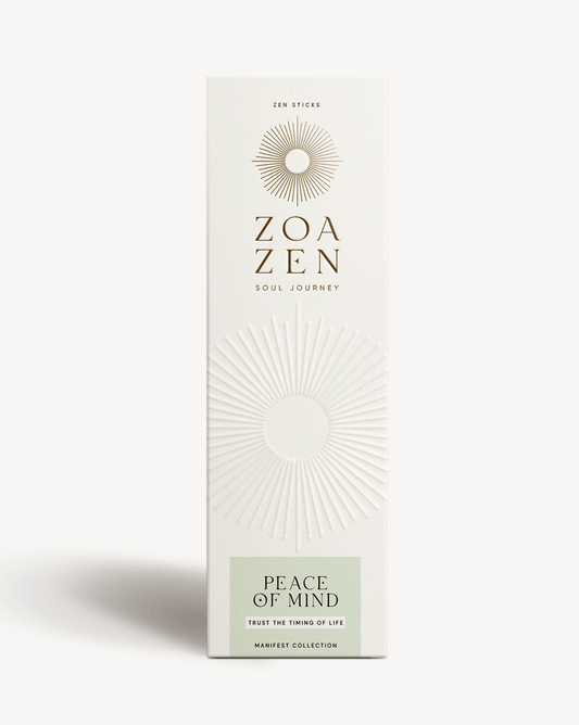Peace of Mind Zen Sticks von ZoaZen – Verpackung