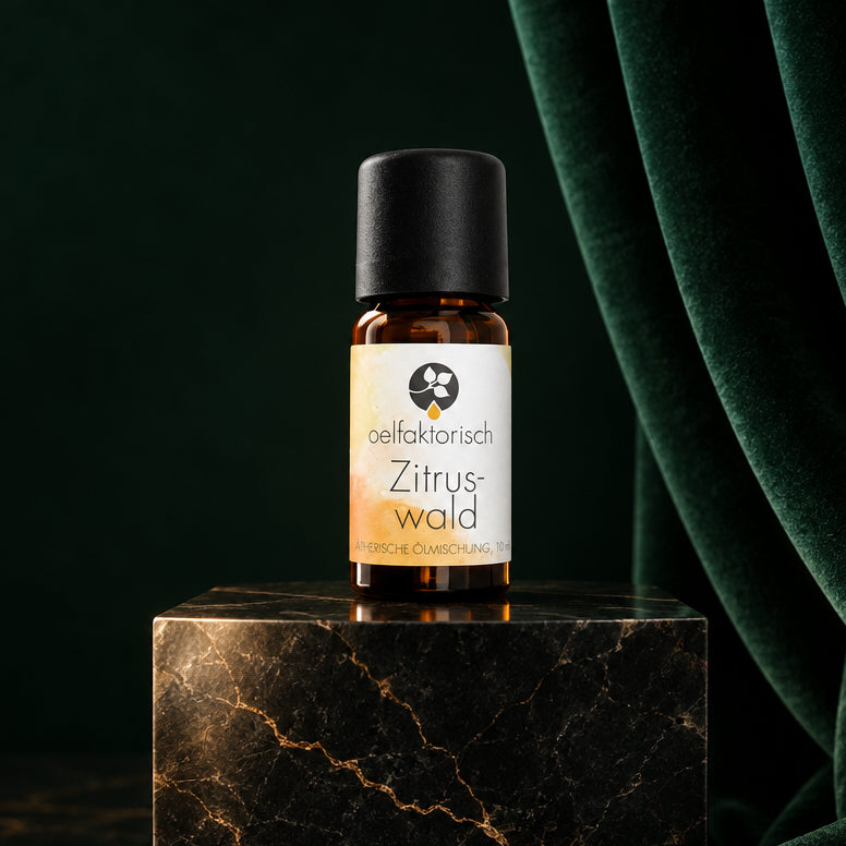 Ätherische Ölmischung „Zitruswald“ von oelfaktorisch, 10-ml-Fläschchen