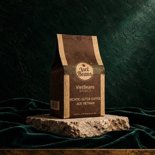 VietBeans Arabica – die Erlesene, vietnamesischer Kaffee in der 250-g-Aromaverpackung