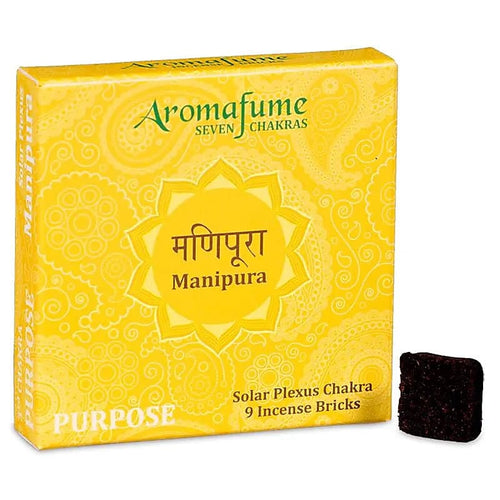 Aromafume Chakra-Weihrauchblöcke, 9 Stück in der Verpackung